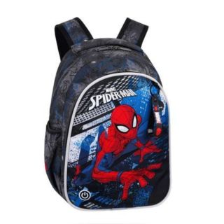 Coolpack Светеща ученическа раница JIMMY - Spiderman