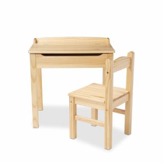  Melissa&Doug Детско дървено бюро и стол бук 40230