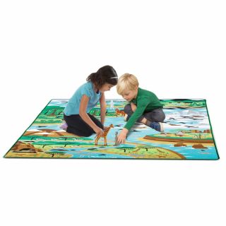  Melissa&Doug Детски килим за игра Местообитания 15192