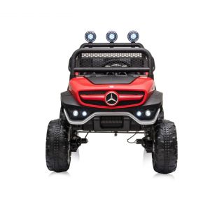 Chipolino Електрически джип MERCEDES UNIMOG ,EVA пяна,Червен