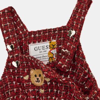 Guess Бебешка рокля и боди Christmas Bear
