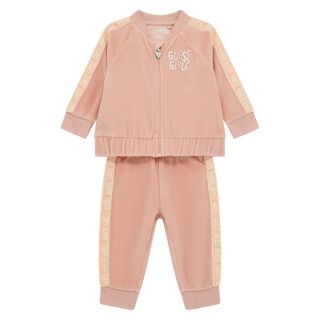 Guess Бебешки сет с надписи PINK ROSES