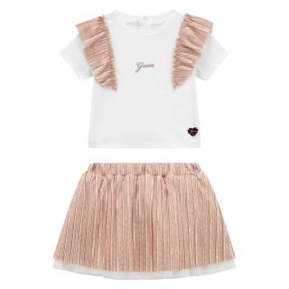 Guess Официален сет за момиче Pure White