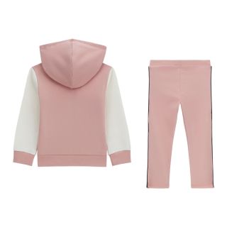 Guess Бебешки сет за момиче CREAM AND PINK COMBO