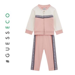 Guess Детски сет за момиче CREAM AND PINK COMBO