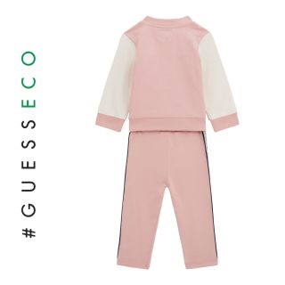 Guess Детски сет за момиче CREAM AND PINK COMBO