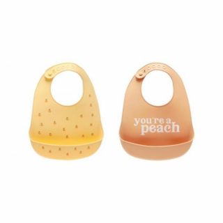 Pearhead Комплект 2 броя силиконови лигавници - You are a peach