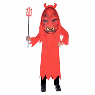 Детски карнавален костюм Amscan Devil Big Head 4-6 години