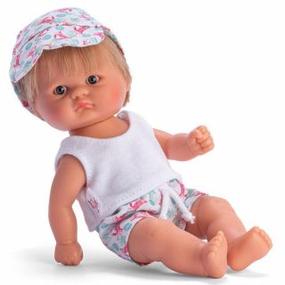 Кукла-бебе Нико с плажен тоалет, Bomboncin, Asi dolls