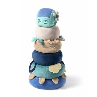 Бебешка играчка Babyono Образователна кула Dream Mill, синя