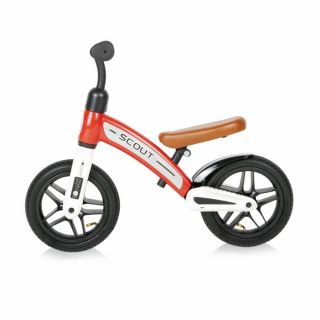 Lorelli Детско баланс колело Scout с въздушни гуми, Red