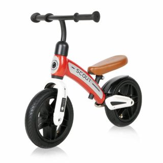 Lorelli Детско баланс колело Scout с въздушни гуми, Red