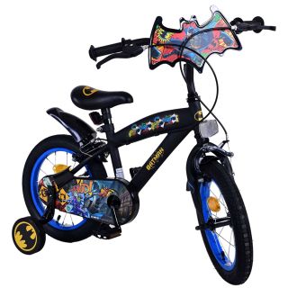E&L Cycles Детски велосипед с помощни колела, Batman,14 инча