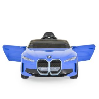 Акумулаторна кола BMW i4, синя