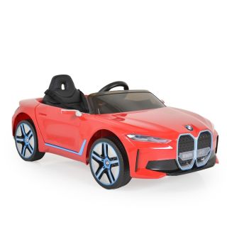 Акумулаторна кола BMW i4, червена