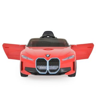 Акумулаторна кола BMW i4, червена