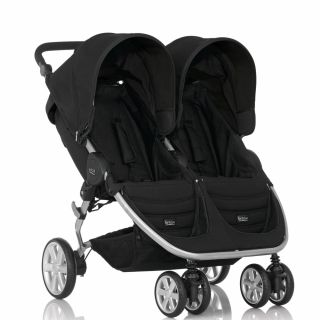 Britax Детска количка за близнациB-Agile Double Cosmos Black