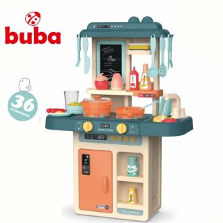 Детска кухня Buba Home Kitchen, 36 части, 889-169, синя