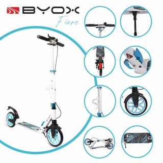 Byox Детска тротинетка SPOOKY, Тюркоаз