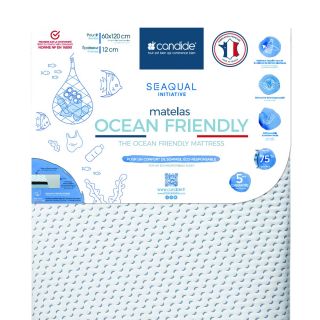 Candide Матрак Ocean Friendly Изработен От Рециклирана Пластмаса, Събрана От Океана 60x120x13см