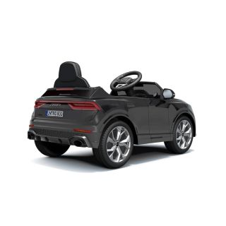 Chipolino Електрическа кола AUDI RSQ8,EVA гуми,кожена седалка, черна