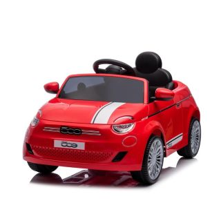 Chipolino Детска електрическа кола FIAT 500, червена