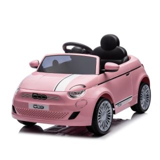 Chipolino Детска електрическа кола FIAT 500, розова