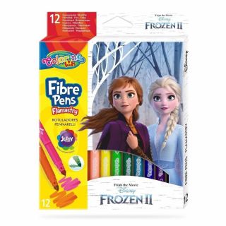  Colorino Флумастери 12 цвята Frozen Disney