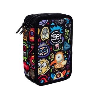 Coolpack Ученически несесер с пособия JUMPER 2 - Scary stickers
