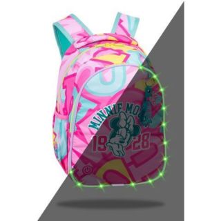 Coolpack Светеща ученическа раница  JIMMY - Minnie Mouse