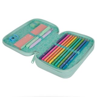 Coolpack Ученически несесер с пособия  JUMPER 2 - Powder mint