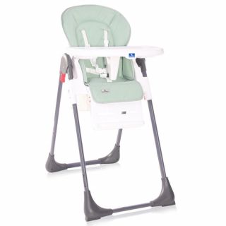 Lorelli Детски стол за хранене Cryspi, Green Leather