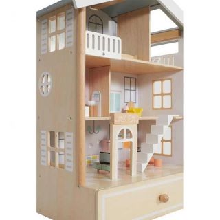 Дървена къща за кукли Classic World