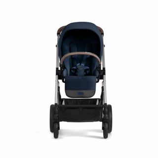Cybex Бебешка количка Balios S Lux 2023 сребристо шаси, Ocean Blue