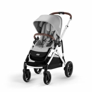 Бебешка количка за близнаци Cybex Gazelle S 2023 шаси Taupe,Sky Blue