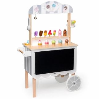Дървен магазин за сладолед на колела Viga toys