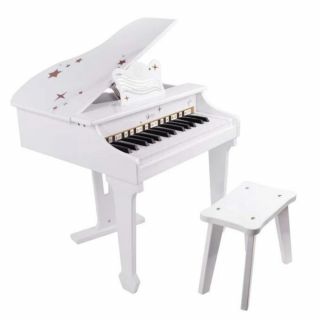 Детски електронен роял - бял, Classic World