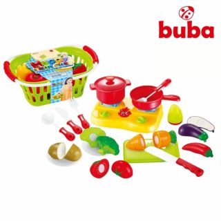 Детски комплект кошница с плодове Buba Shopping 666-36, голям