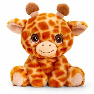 Keeleco Adoptable World, Екологична играчка, Жираф, 25 см, Keel Toys