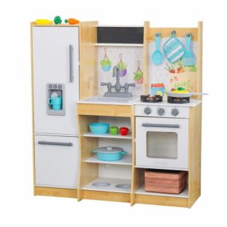 Свежа детска дървена кухня за игра - Kidkraft