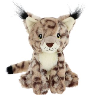 Keeleco, Дива котка, екологична плюшена играчка от серията Keeleco, 18 см