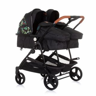 Chipolino Детска количка за близнаци, Дуо смарт, екзотик
