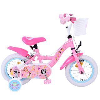 E&L Cycles Детски велосипед с помощни колела, Дисни Принцеси, 12 инча