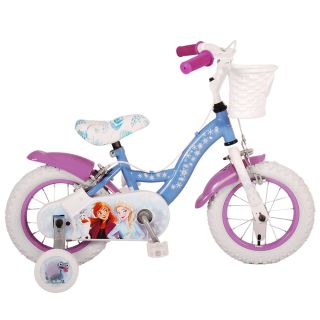 E&L Cycles Детски велосипед с помощни колела, Disney Frozen 2, 12 инча