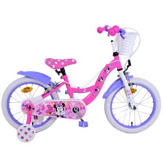 E&L Cycles Детски велосипед с помощни колела, Мини Маус, 16 инча , FW
