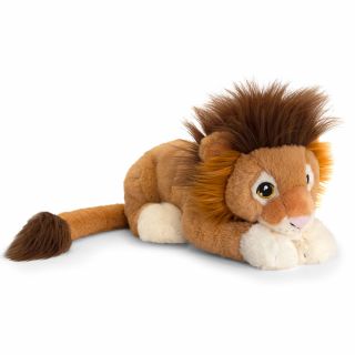 Лъв, eкологична плюшена играчка от серията Keeleco, 45 см., Keel Toys