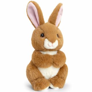 Зайче, екологична плюшена играчка от серията Keeleco, 19 см., Keel Toys