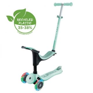 GLOBBER Тротинетка със седалка 4 в 1GO UP SPORTY LIGHT - тъмно синя