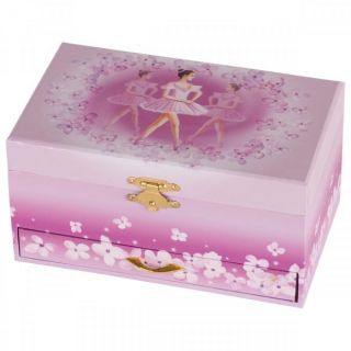 Goki Музикална кутия с чекмедже -Балерина