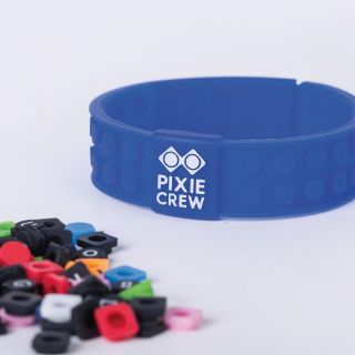 Силиконова гривна Pixie Crew PXX02, Светеща в тъмното/EMOJI